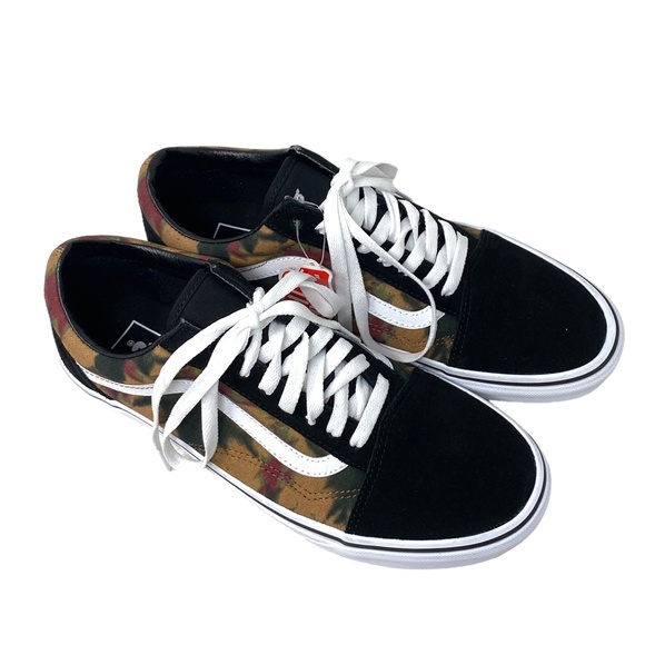 VANS Woodland Wash Old Skool Sneakers Black Skate Men's Suede Canvas VN0A4BW2E9E - Picture 3 of 10